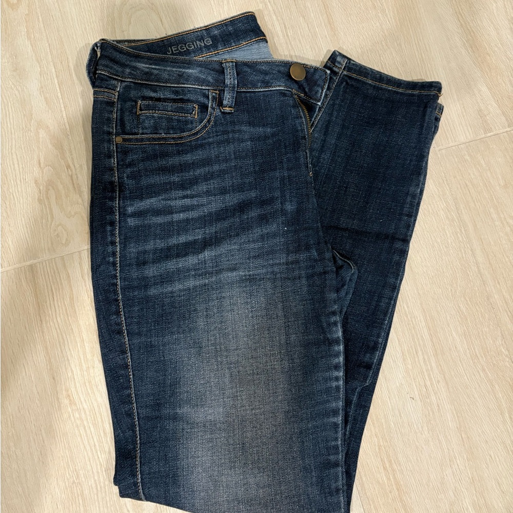 Dark Wash Denim Jeggings
